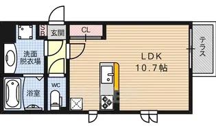 京しみず【1階】の間取り