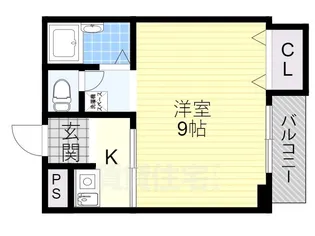 グリーンピア東寝屋川【1階】の間取り
