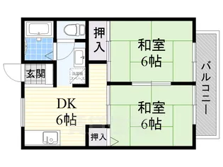 Pacific Lavie【2階】の間取り