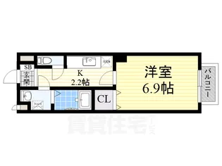 ヴィラジュ・フォン2【1階】の間取り