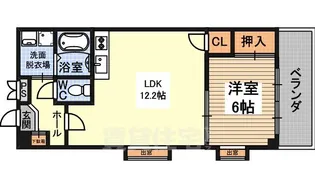 トレンザベル【4階】の間取り