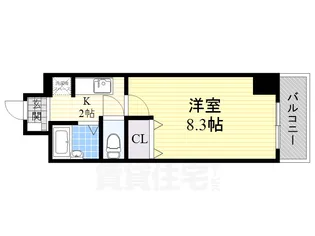 ネオサイト【2階】の間取り