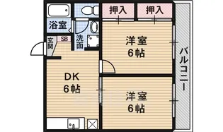 ウッディ【1階】の間取り