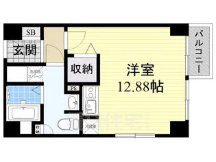 ミュプレ矢場町【5階】の間取り