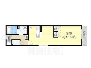 大阪府堺市東区白鷺町2丁【アパート】の間取り