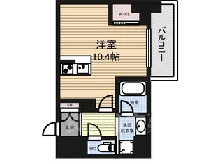 ハーモニーレジデンス名古屋EAST【5階】の間取り