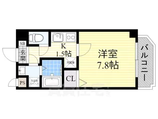 アトネス1604【4階】の間取り