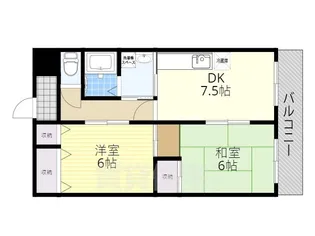 N's STYLE2【2階】の間取り