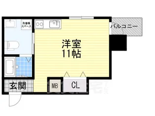 大阪府堺市堺区宿屋町東1丁【マンション】の間取り