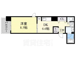 セノアタワー泉【5階】の間取り