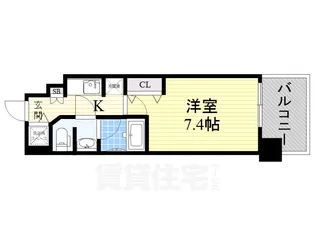 セノアタワー泉【13階】の間取り