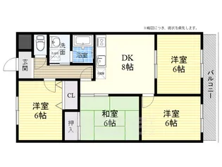 ダイアマンション【203号室】の間取り