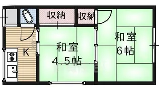 イオボヌール堺鳳EF棟【2階】の間取り