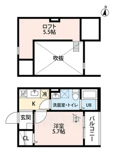 Pastoso K【1階】の間取り