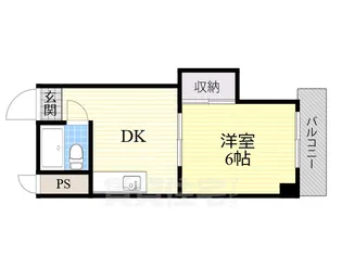 レクシア西中島3【7階】の間取り