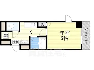 グランパシフィック十三東【1階】の間取り