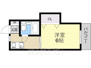 プチメゾン山手【2階】の間取り