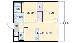 Cave de K【3階】の間取り