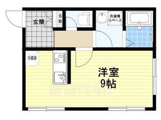 コンフォート武庫川 103号室【1階】の間取り
