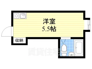 ジオナ野江【3階】の間取り