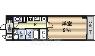 ラクラス浅間町【11階】の間取り