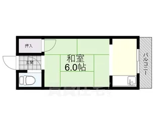 行澤ハイツ【303号室】の間取り
