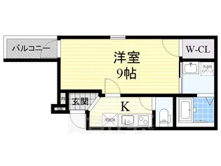 フジパレス杉本町駅西Ⅰ番館【2階】の間取り