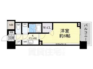 ブランシエスタ泉【11階】の間取り