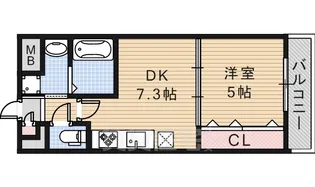 エストラーダ・ブランカ下中条【2階】の間取り