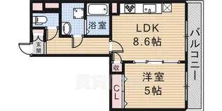 エストラーダ・ブランカ下中条【2階】の間取り