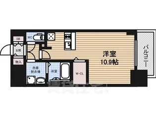 プレサンス池下トレス【8階】の間取り