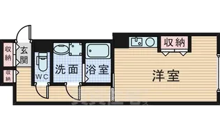 サニーハウス豊中【3階】の間取り