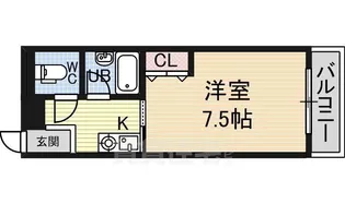 サニー塚本【3階】の間取り