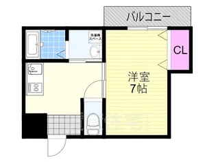 メゾンフォーロー【3階】の間取り