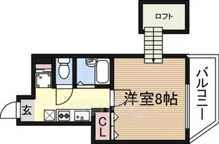 シュロスKSK【4階】の間取り