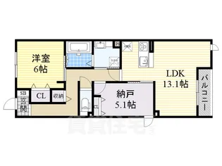 インペリアルタナベ【2階】の間取り