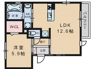 メゾン・ド・アンジュ【2階】の間取り