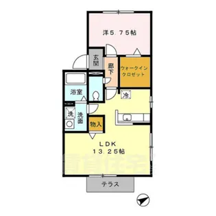 リラッサンテ2【1階】の間取り