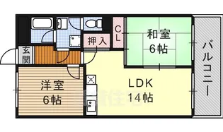 瑞和ビル【4階】の間取り
