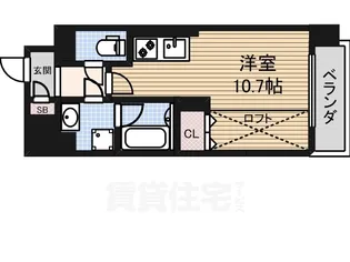 ポルタニグラ大須【1階】の間取り
