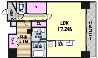 ポルタニグラ大須【11階】の間取り