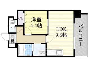 GRACE REGALIA【5階】の間取り