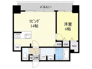 ファーストレジデンス栄【2階】の間取り