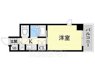リーガル新大阪2【3階】の間取り