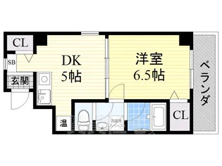 リヴィエール三井【3階】の間取り