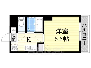 セントラルハイツ滝川【4階】の間取り