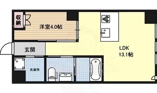 コレクション名駅III【3階】の間取り