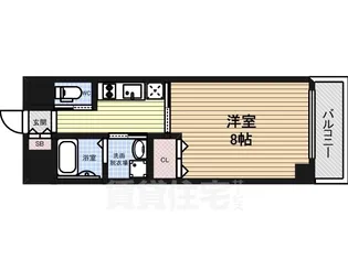 BERG IZUMI(ベルグイズミ)【3階】の間取り