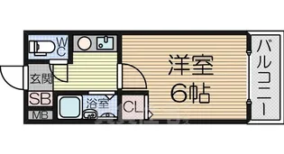 昌和富木【2階】の間取り