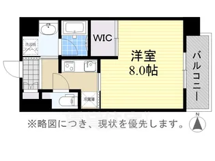 CELE STATION【6階】の間取り